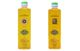 Sunflower oil 1l +safflower oil 1l