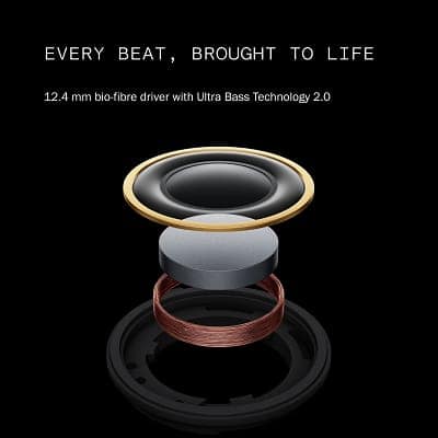 True Wireless Bluetooth Earphones With 10 Hours of Playtime & Compatible for all smartphone Hybrid ANC view 3