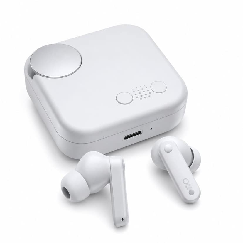 True Wireless Bluetooth Earphones With 10 Hours of Playtime & Compatible for all smartphone Hybrid ANC view 4