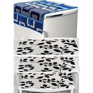 REVEXO Refrigerator Cover (Width: 20 cm, Multicolor) view 2