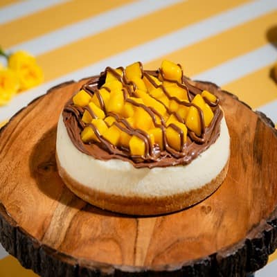 Mango nutella cheesecake 1/2 kg
