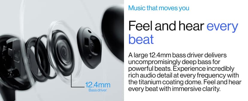 Oneplus Bullets Z2 Bluetooth Wireless in Ear Earphones with Mic, Bombastic Bass - 12.4 mm Drivers, 10 Mins Charge - 20 Hrs Music, 30 Hrs Battery Life, IP55 Dust and Water Resistant (Magico Black) view 7