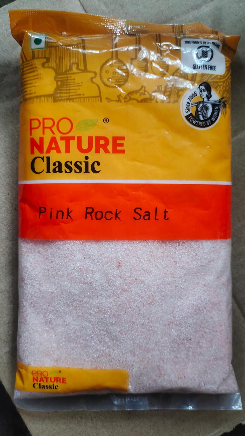 Pro nature classic pink rock salt