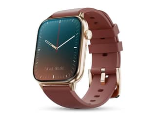 Pebble Cosmos Ultra 2.0, 1.91" 600 Nits Bezel - Less Infinite Display, Ultra - Thin Dial, Advanced Bluetooth 5.3, Health Suite, Smartwatch - Copper