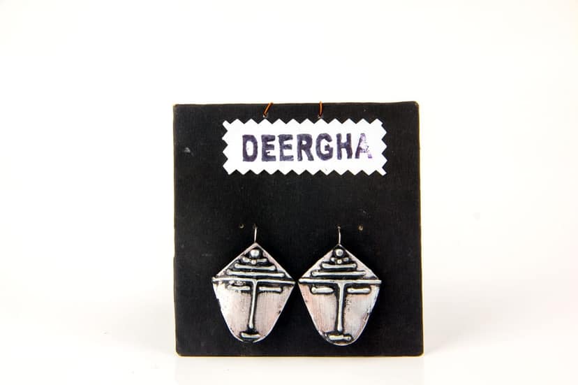 Tribal Face Earrings view 3