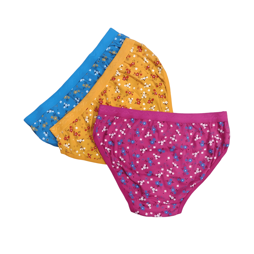 Maxolity Women's Cotton Hipster Panties - Comfortable and Stylish panty for women & Girl pack of 3 view 2