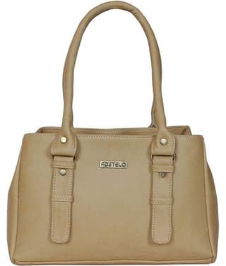 Fostelo - Blue Faux Leather Shoulder Bag