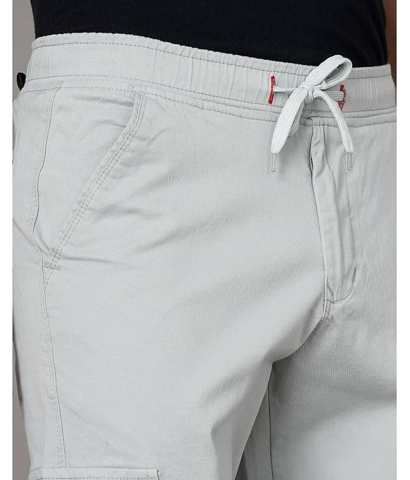 Paul Street Grey Slim Cargos ( Pack of 1 ) view 2
