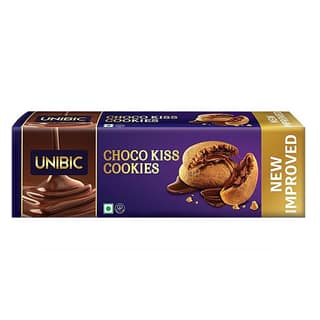 Unibic Centre Filled-Choco Kiss Cookies, 75 G Pouch