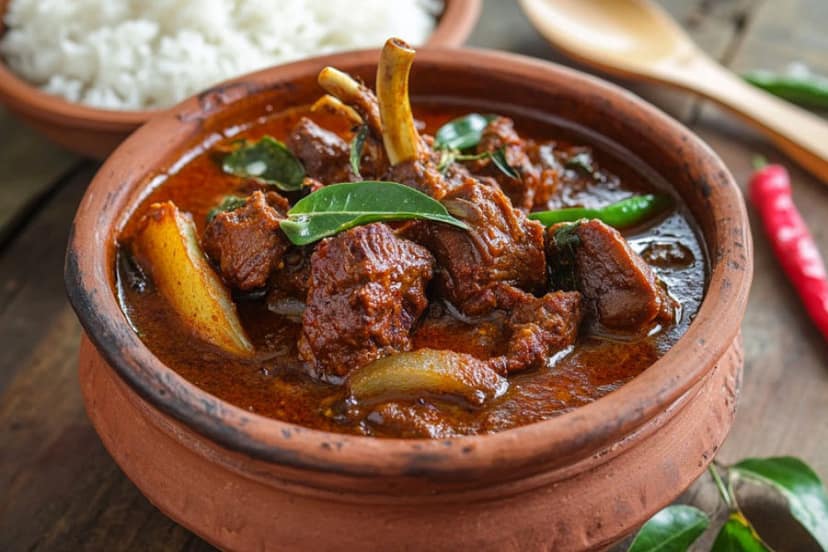 Pressure Cooker Mangshor Jhol