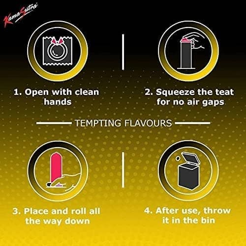 Kamasutra Desire DOTTED Monthly Combo Condom (Set of 3, 20 Each, 60 Sheets) view 2