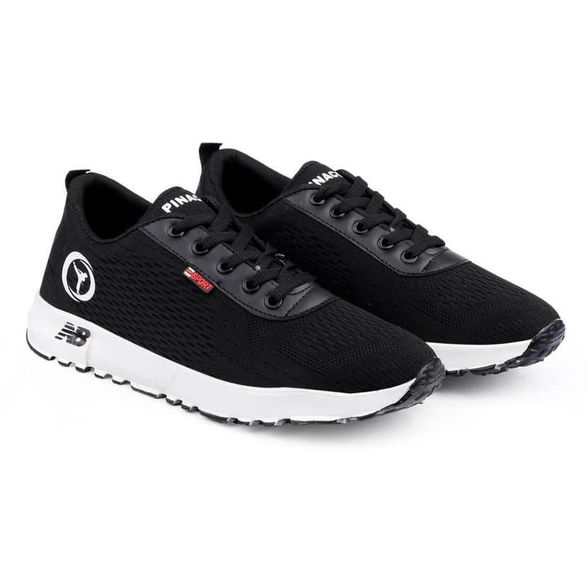 WUGO::Latest Stylish Men's Casual Sneakers - Breathable Mesh Upper - Lightweight and Comfortable - Perfect for Everyday Wear For Men's & Boys (Free Home Delivery) view 2