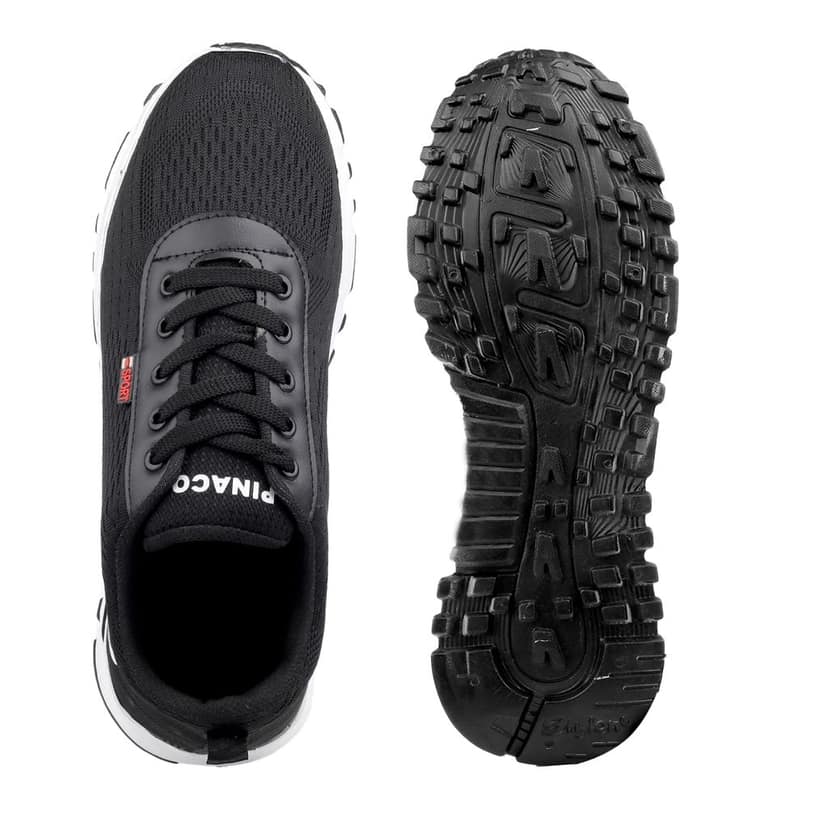 WUGO::Latest Stylish Men's Casual Sneakers - Breathable Mesh Upper - Lightweight and Comfortable - Perfect for Everyday Wear For Men's & Boys (Free Home Delivery) view 4