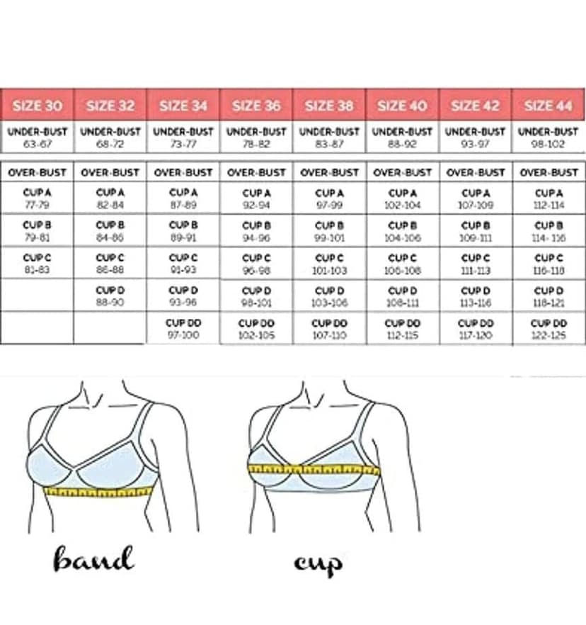 FASHION BONES Pure Cotton Full Coverage Push Up Non Padded Wire Free Daily Use Bra in Size A B C D DD for Women and Teenage Girls view 5