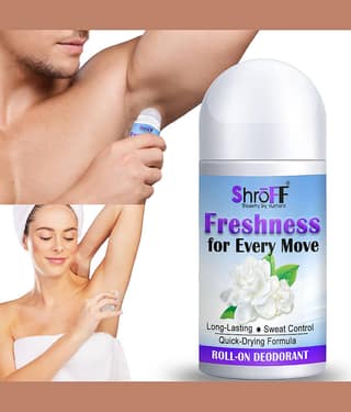 UnderArm Roll On Deodorant For Men & Women UnderArm Roll On