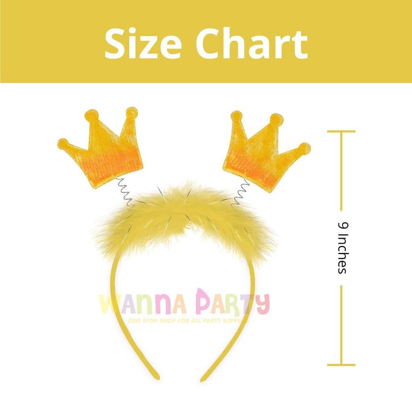 Crown Shaped Headband Assorted Color view 5