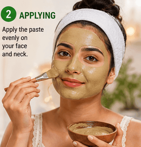 SHUSHRAJ Rose Chandan Orange Peel & Multani Mitti Combo 270gram view 3
