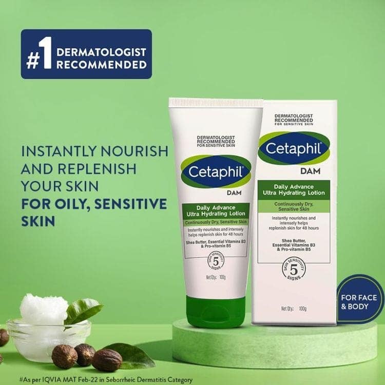 Cetaphil Winter Skin Care Essentials(100 ml + 100 gm) Pack of 2 view 3