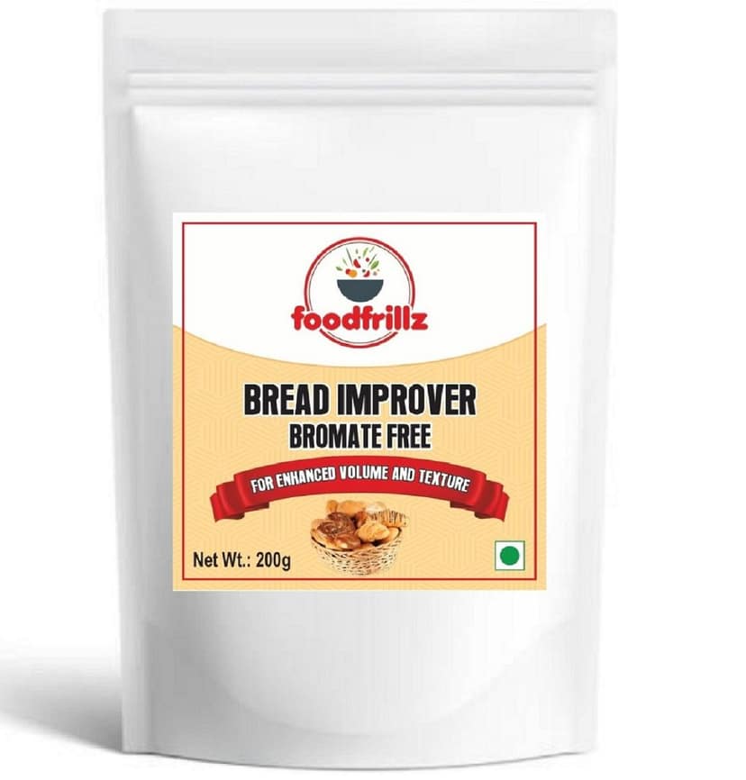 foodfrillz Bread Improver, 200 g for Bread Making, Soft Dough, Bromate Free