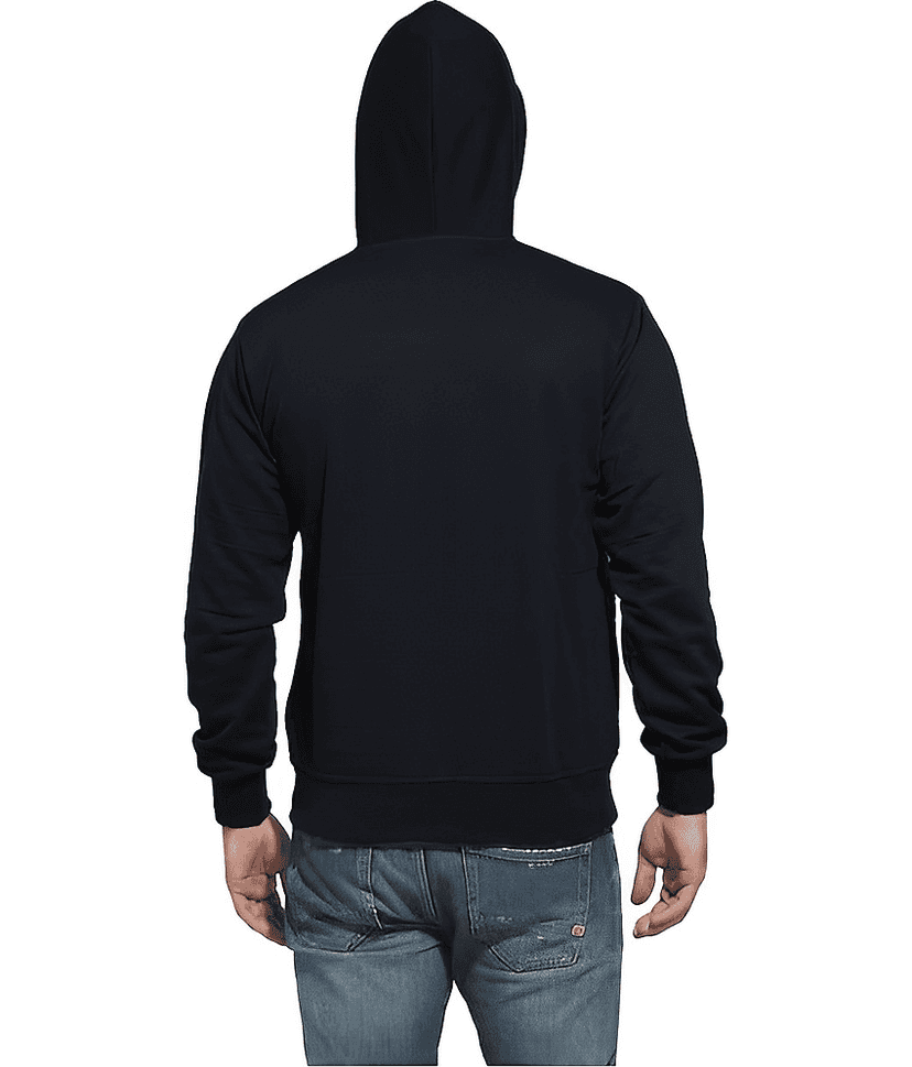 Reya Cotton Blend Men's Casual Jacket - Black ( Pack of 1 ) view 2