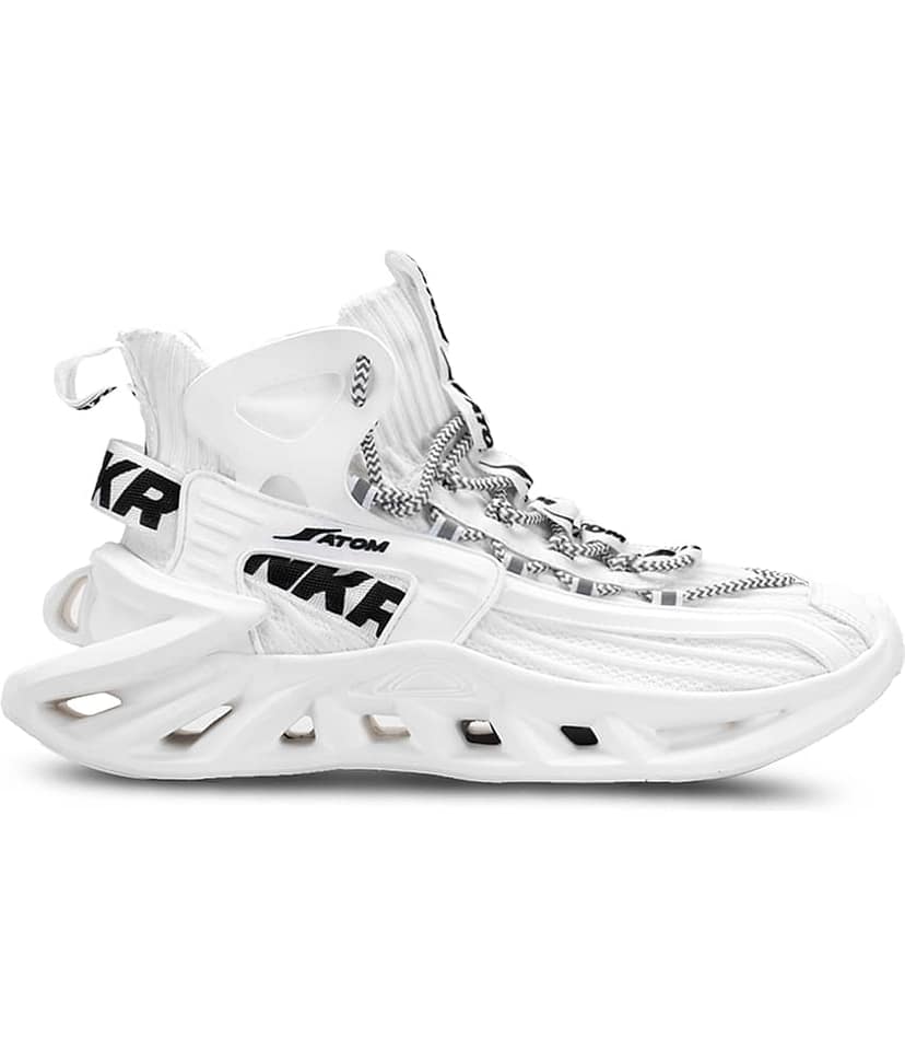 ATOM Alphabounce White Men's Sneakers view 3