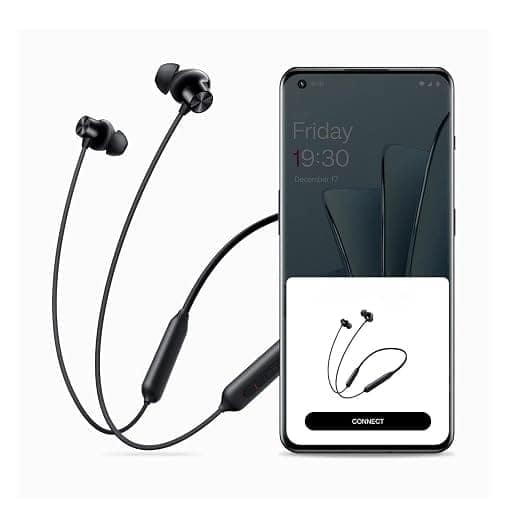 Wireless Z2 in Ear Bluetooth Neckband Earphones with Mic, 45dB Hybrid ANC, Bombastic Bass, 12.4mm Drivers, Fast Charging, 20 Hrs Music view 2