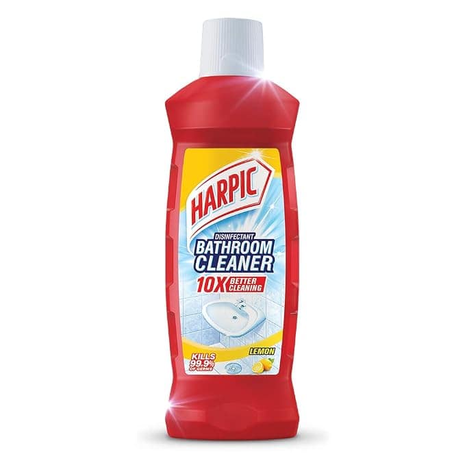 Harpic Disinfectant Bathroom Cleaner Liquid, Lemon - 500ml