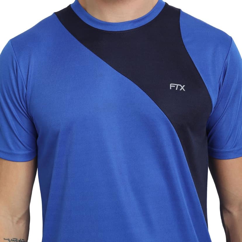 FTX Men Drifit Colorblock Half Sleeve Tshirt view 3