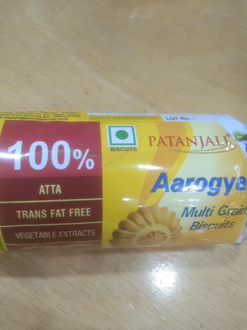 Patanjali aarogya multi grain biscuit