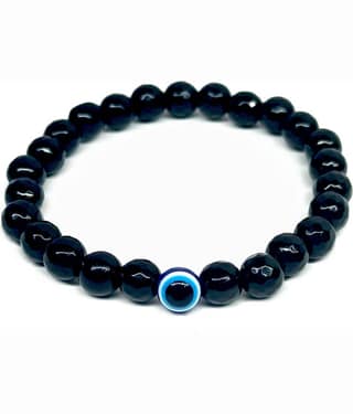 DAIVYA WELLNESS - Black Bracelet ( Pack of 1 )