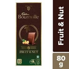 CADBURY BOURNVILLE FRUIT NUT 80G