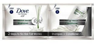 DOVE H.FALL RESCUE SHAMPOO+CONDI 2X6ML