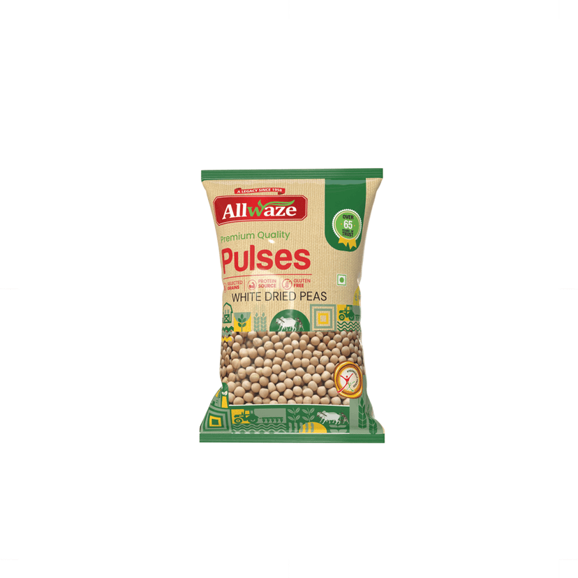 Allwaze White dried peas 1kilogram