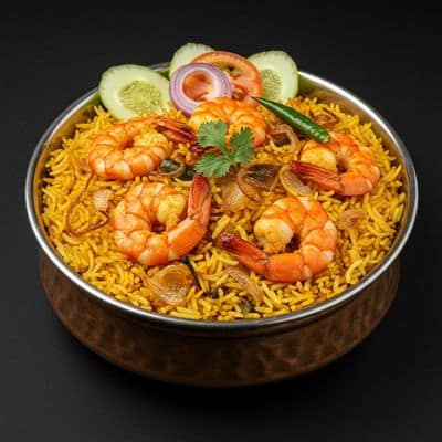 Prawns Biryani Full