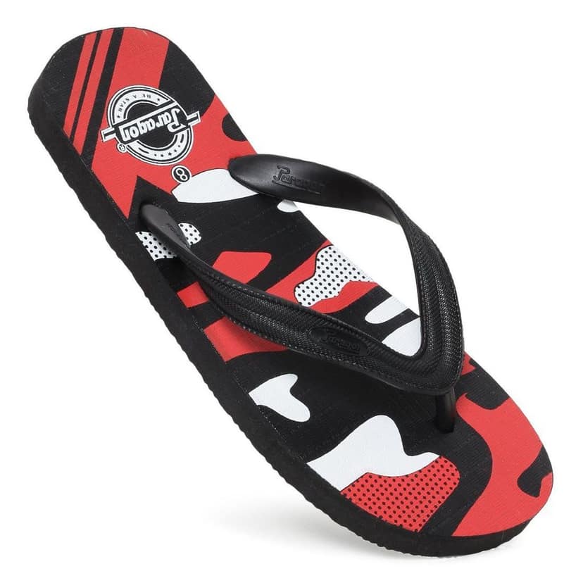 Paragon Men's Red Flip Flops (K3717G-RED ) UK: 10 view 5