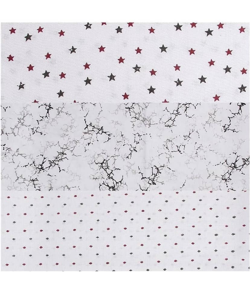 Maharaja White Poly Blend Unstitched Shirt pc view 2