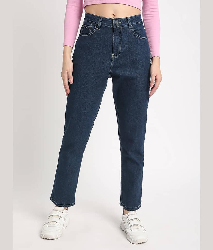 Bene Kleed Women's Regular Mid-Rise Jeans ( Blue )
