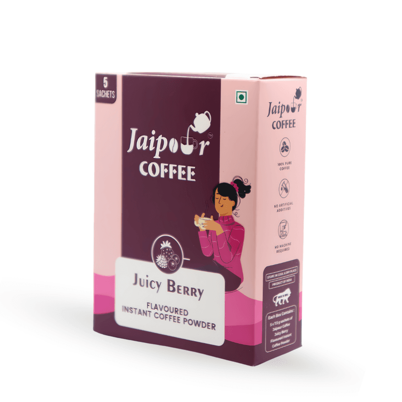 Jaipour Coffee Berry Sachet Box, 37.5 gm - Pack of 5 view 2