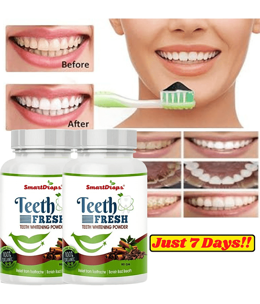 Smartdrops Organic Denture Oral Kit