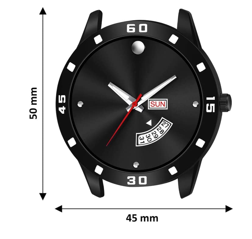 Multicolor Designer Case Analog Watch for Men LR72 view 4