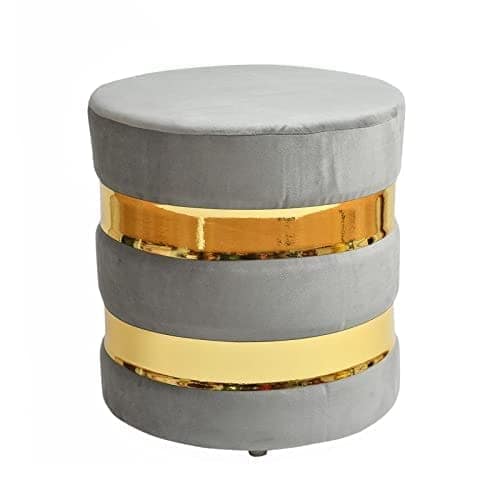 ShadowKart Ottoman Pouffes Stool for Living Room | Footrest Seat Pouf Puffy Foam Stool | Foot Stool Home Decoration view 2
