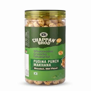 Chappan Bhog Pudina Punch Makhana - 70 gm - One plastic jar