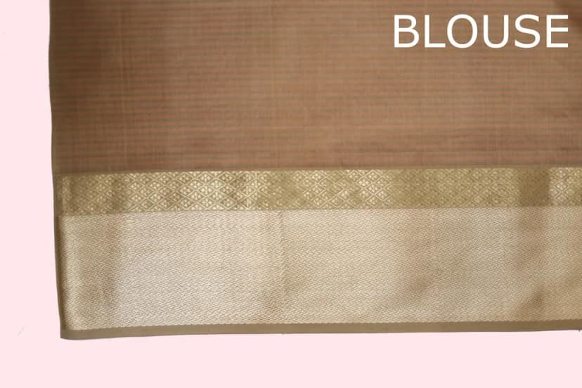 Epic Rani Pink handwoven Resham Border Saree with Tassels view 5