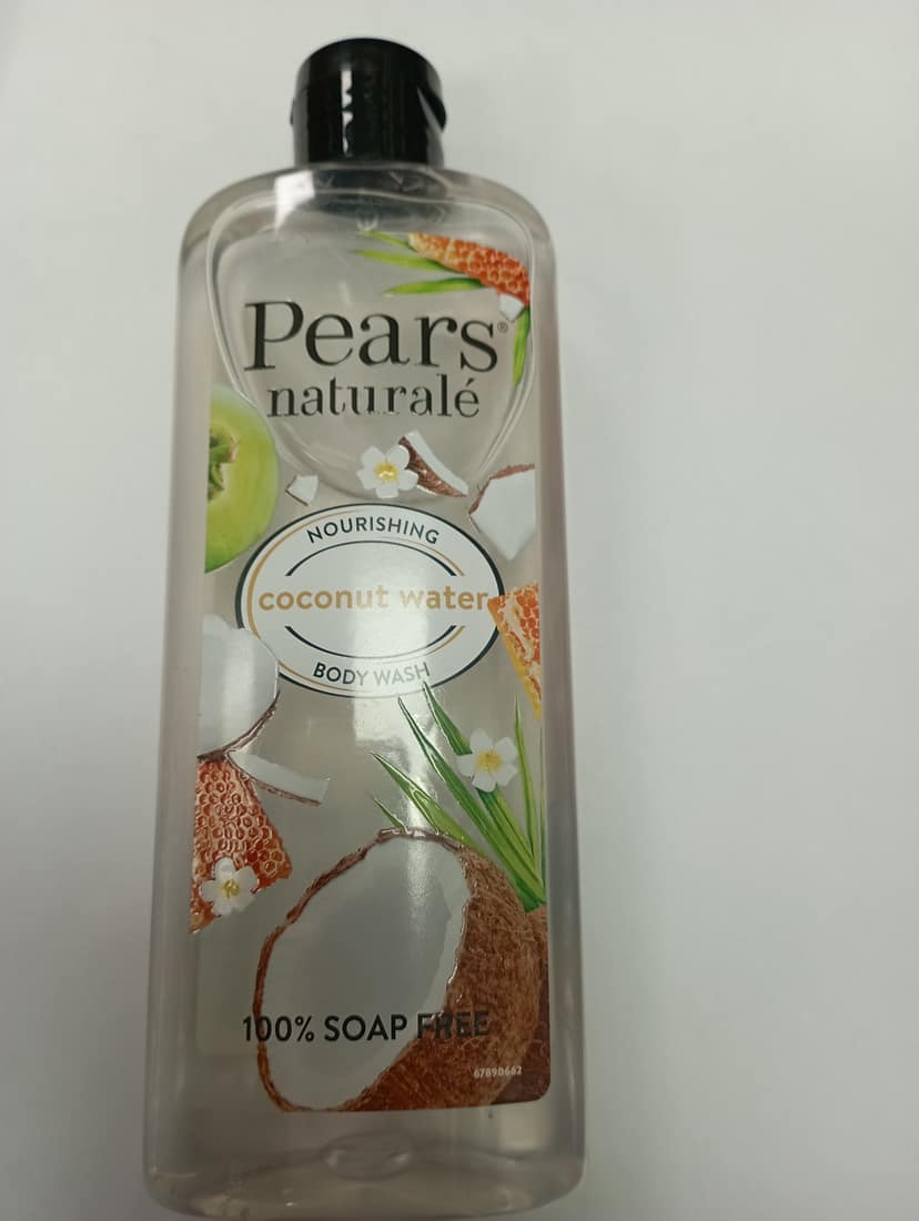 Pears Naturalé Nourishing Coconut watere Body wash 100% soap free