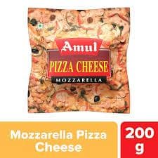 Amul Mozzarella Pizza Cheese Block, 200 G Pouch