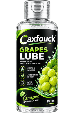 Caxfouck Grapes Personal Intimate Lube Gel 100 ml Smooth Feel & Everyday Comfort (Set Of 1)