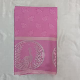 Poonthamil Silk Cotton Saree with Blouse Pink