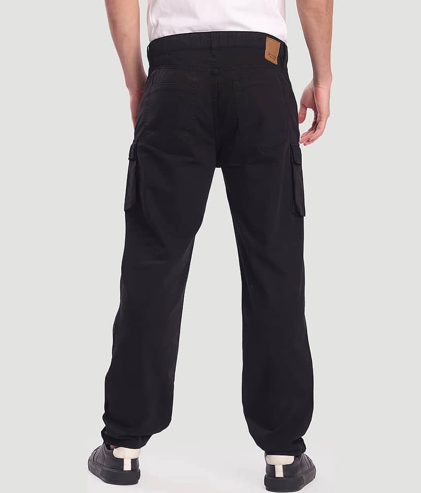 Bene Kleed Relax Men's Cargos - Black ( Pack of 1 ) view 5