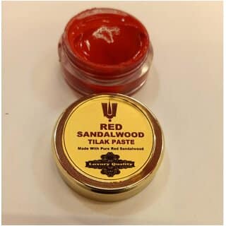 Red Sandalwood ( Luxury ) Tilak Paste Made From Luxury Lal Chandan view 2