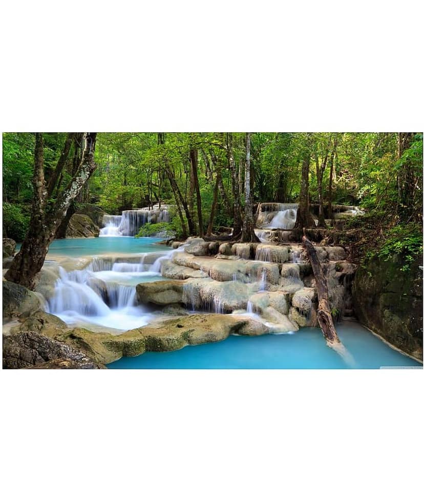 Asmi Collection Beautiful Waterfall Wall Sticker ( 52 x 90 cms )